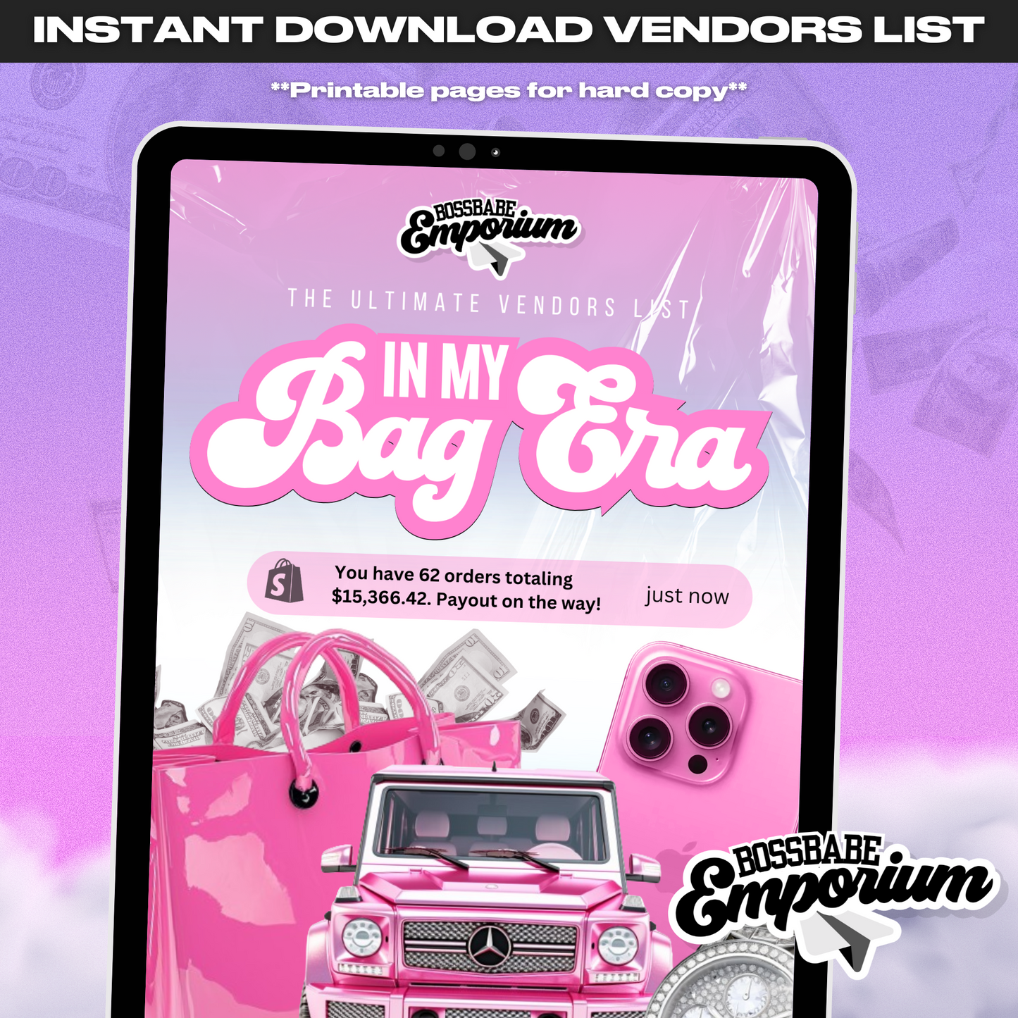 In My Bag Era- The Ultimate Vendors List