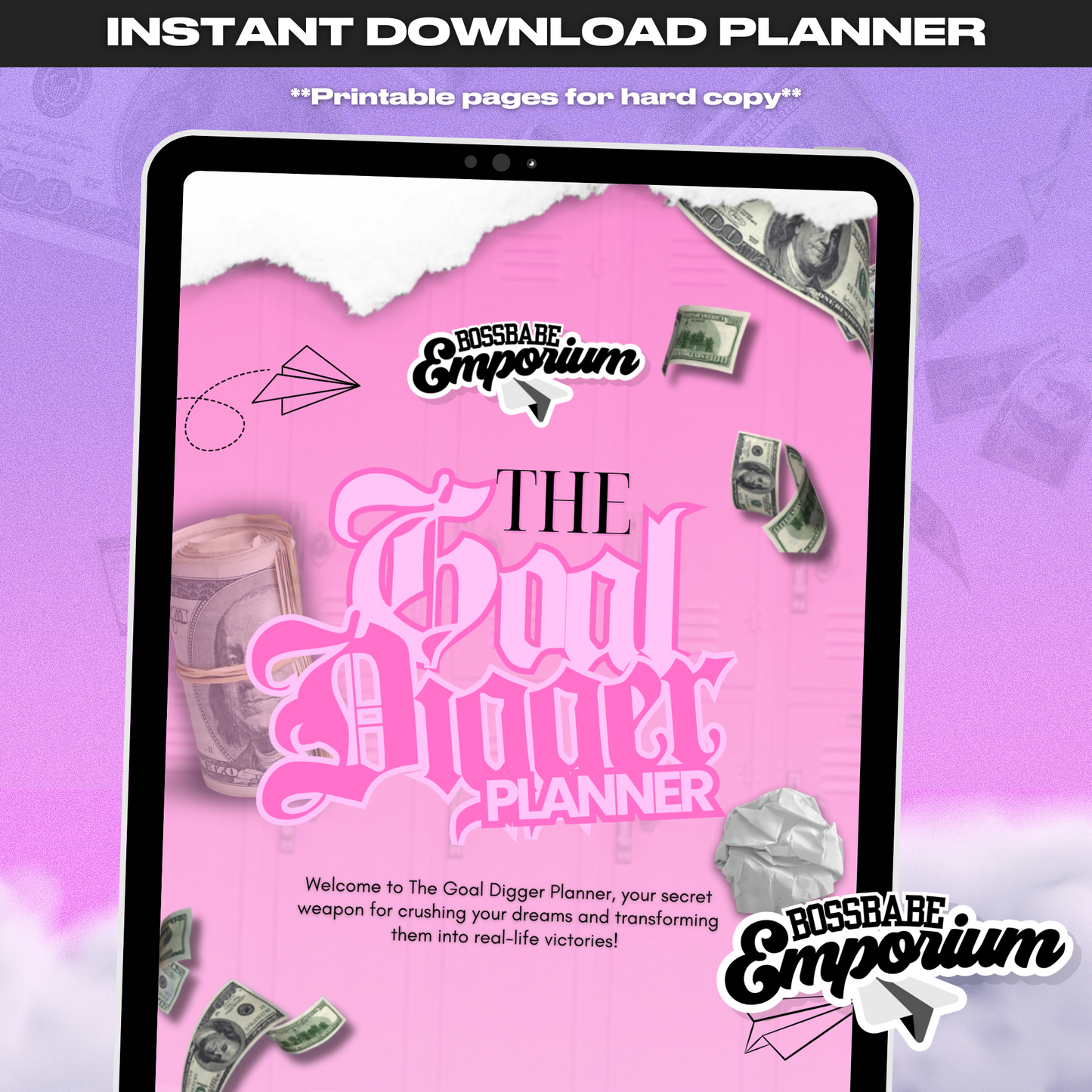 The GOAL DIGGER Planner