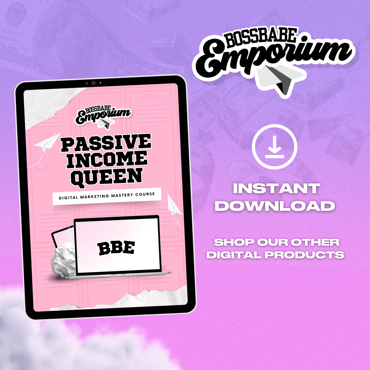 Passive Income Queen: Digital Marketing Mastery Course (MRR)