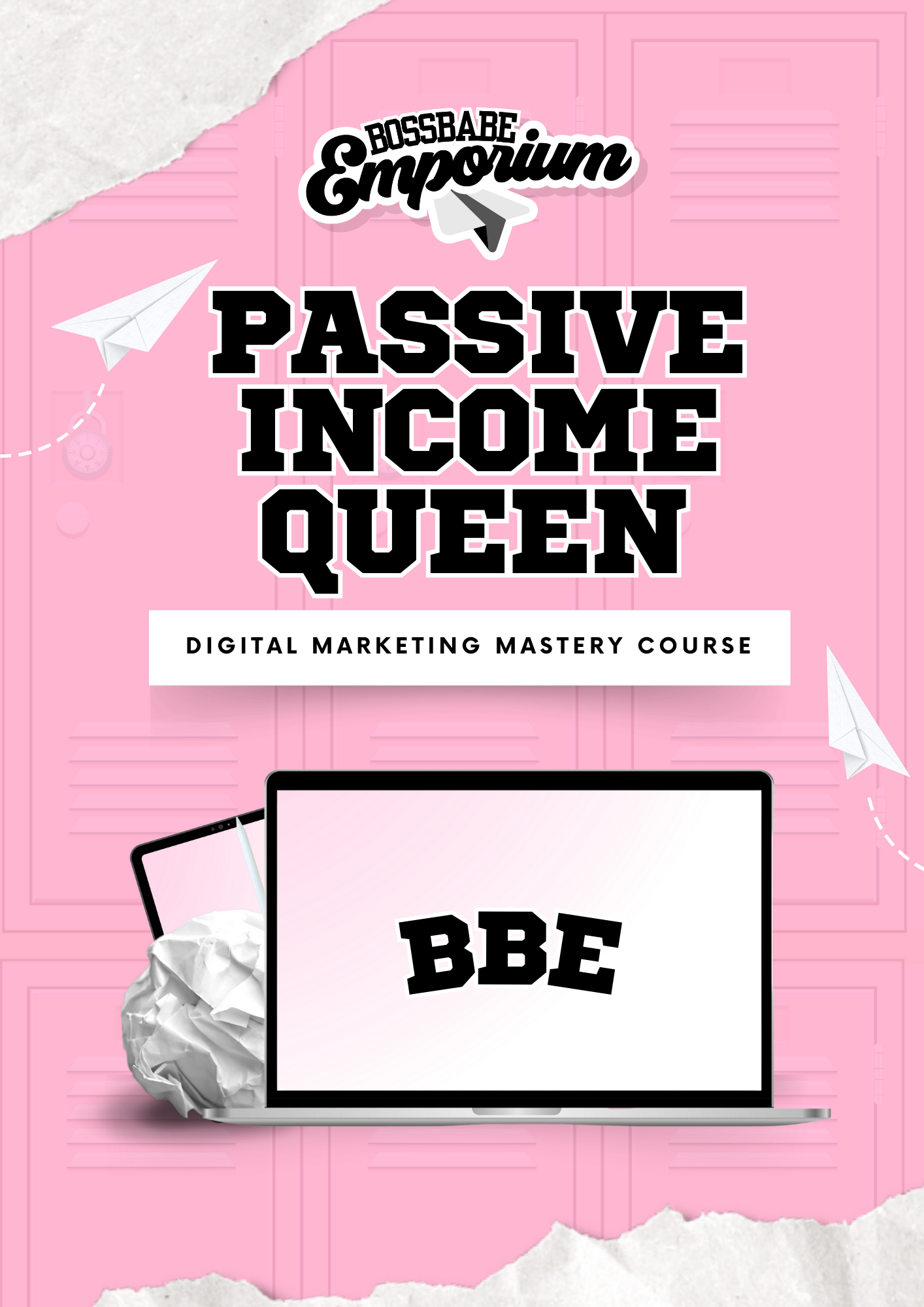 Passive Income Queen: Digital Marketing Mastery Course (MRR)